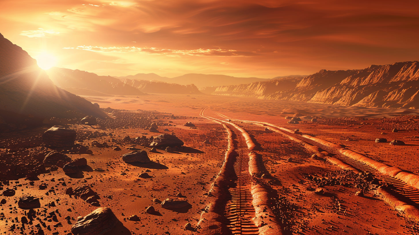 Photo 360 Mars - Panorama du rover Curiosity pour le Palais de la Découverte