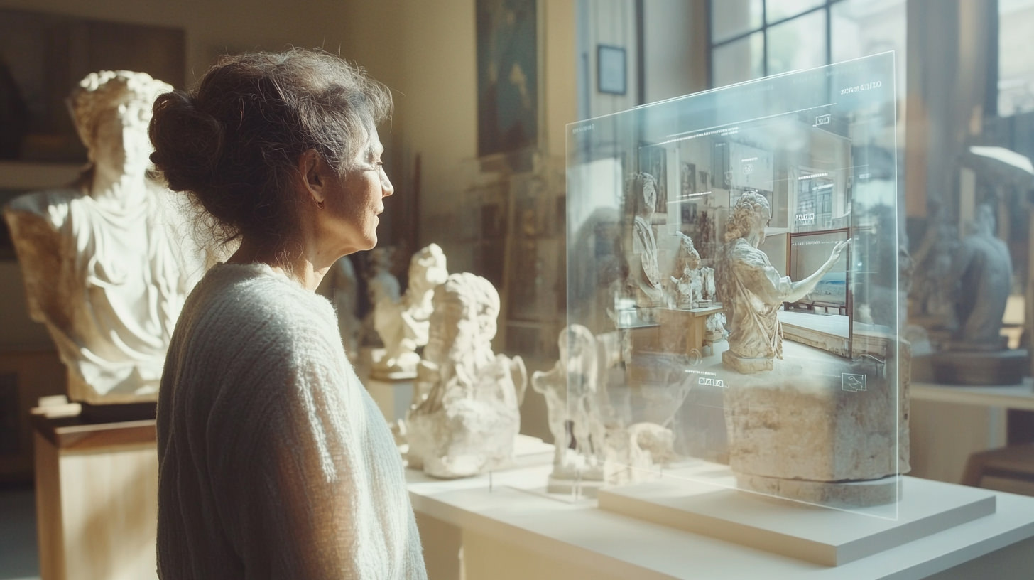 Visite virtuelle accessible du Musée Bourdelle avec pilotage par reconnaissance gestuelle pour personnes à mobilité réduite