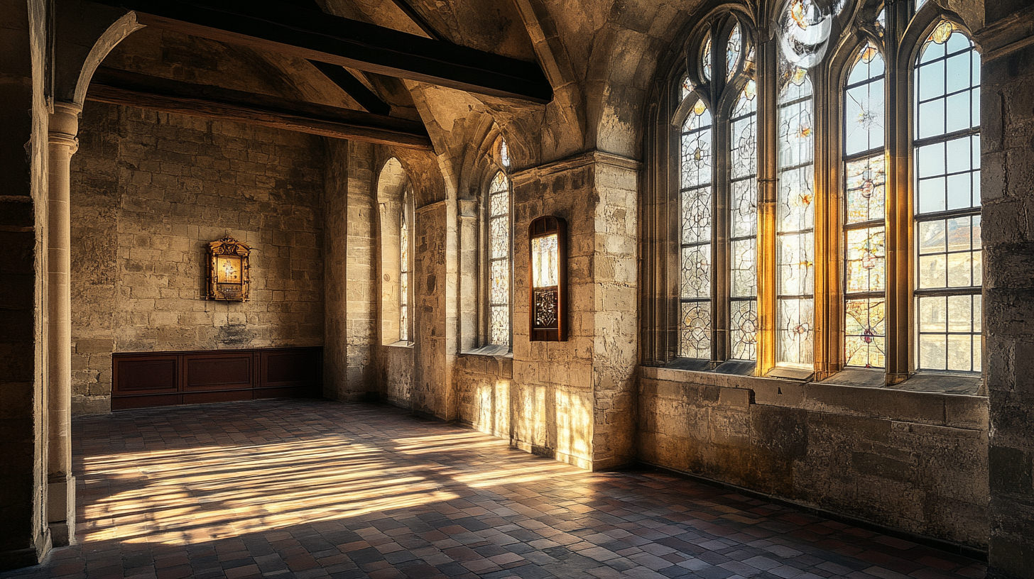 Visite virtuelle accessible RGAA Cité Royale de Loches avec intégration LSF et FALC pour publics empêchés