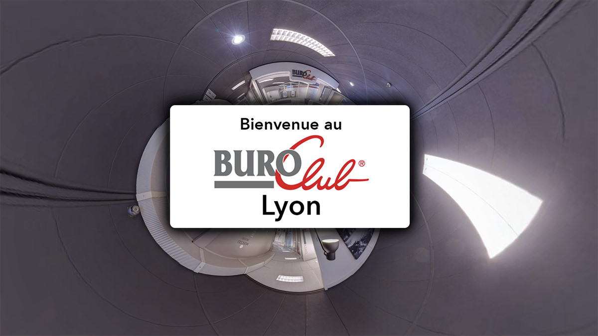 Visite virtuelle BURO Club Tour Part-Dieu Lyon — Le Crayon, coworking 360°