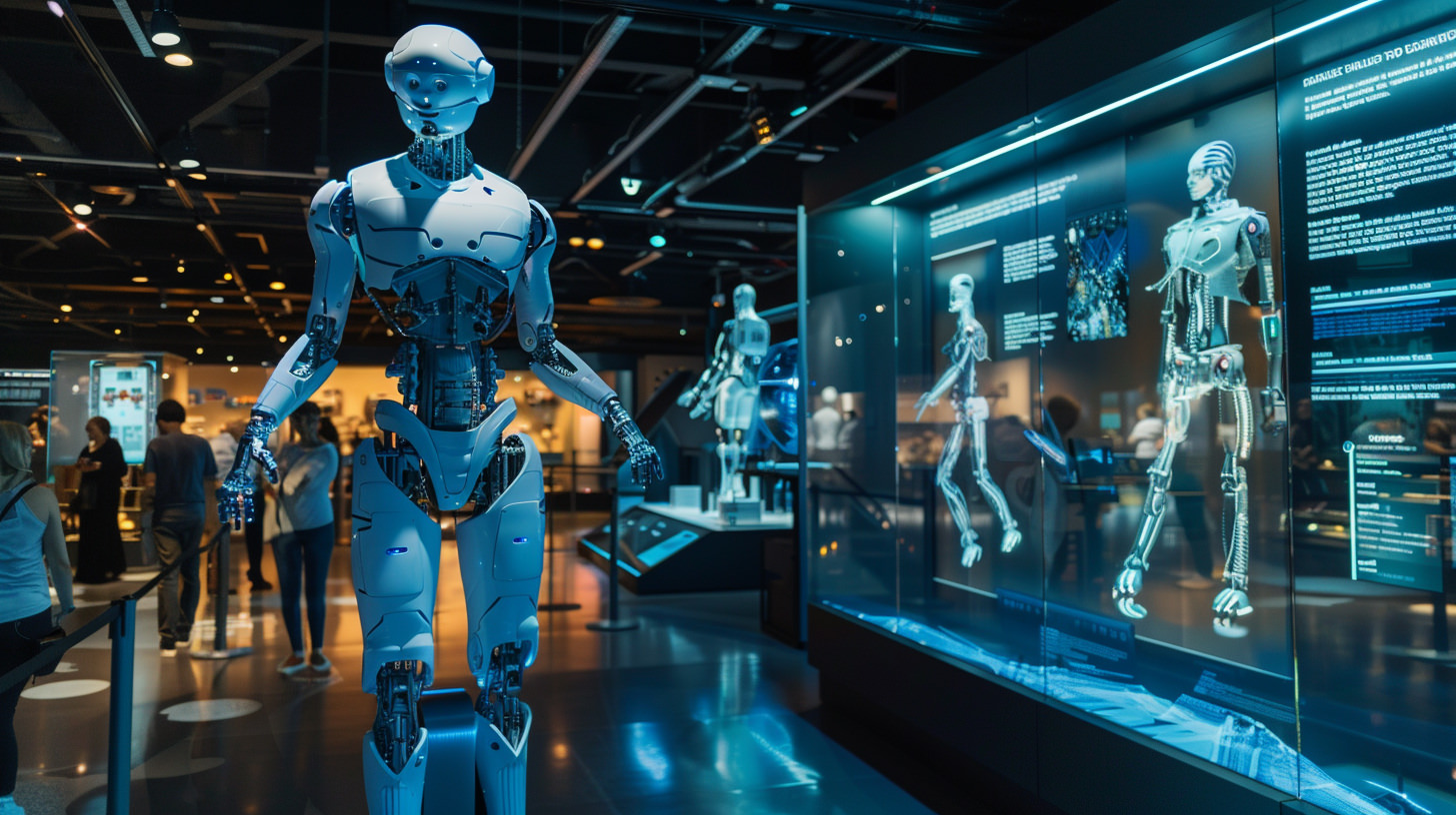 Visite virtuelle exposition Robots - Cap Sciences en vidéo 360°