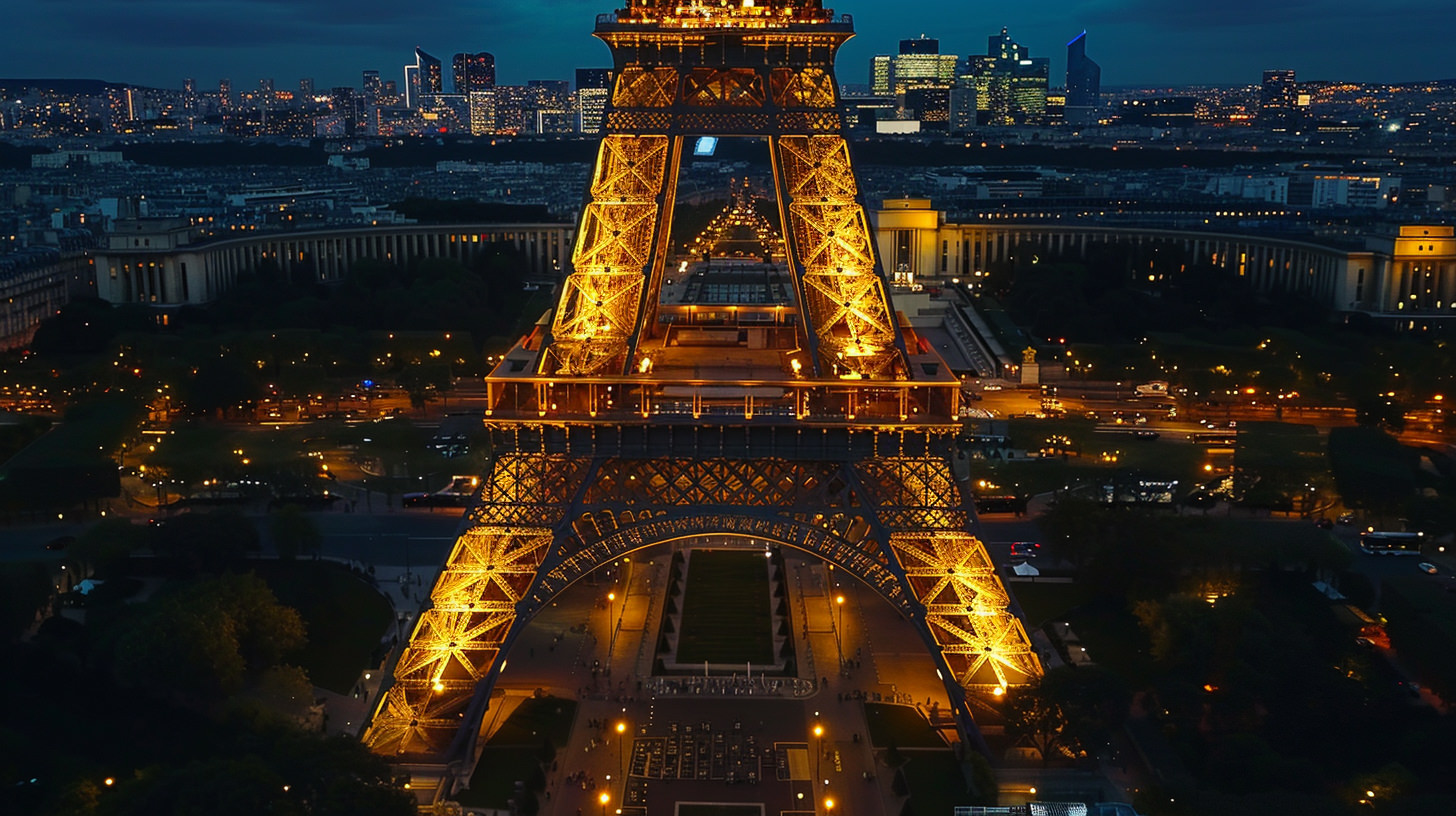 Visite virtuelle Salon Gustave Eiffel - Espace événementiel Tour Eiffel avec vue panoramique sur Paris